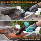 Cordless Electric Grill Brush, 3-Speed Electric Grill Cleaner with Digital Display, Replaceable Brush Head, IPX5 Waterproof, Independent Night Light Suitable for Evening Gatherings. - Image 3