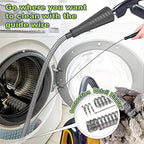 Sealegend 2PCS Dryer Vent Cleaner Kit Dryer Lint Vacuum Attachment - Image 7
