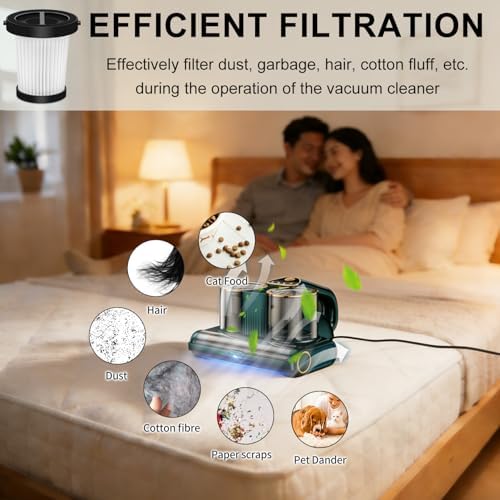 Replacement Filter Compatible with CFBF LW-P1018 Mattress Vacuum Cleaner - Image 3
