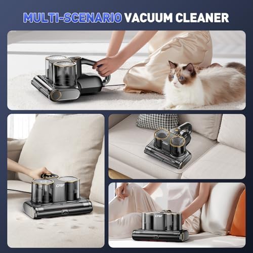 CFBF Mattress Bed Vacuum Cleaner with 16Kpa Suction & 253.7nm UV-C Light - Image 7