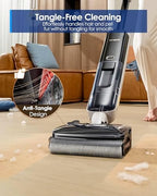 Tineco Floor ONE S6 Master Wet Dry Vacuum Cleaner, 20kPa Suction Vacuum Mop with Dual-Edge Cleaning, 45 Min Runtime (Quite Mode), 185°F Flashdry, 4inch Ultra-Slim - Image 2