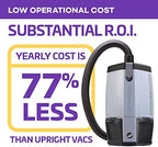 ProTeam Backpack Vacuums, ProVac FS 6 Commercial Backpack Vacuum with HEPA Media Filtration and Restaurant Tool Kit, 6 Quart, Corded - Image 5