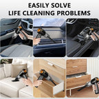 Cordless Car Vacuum Cleaner,20000Pa Powerful Suction Handheld Vacuum(Black) - Image 5