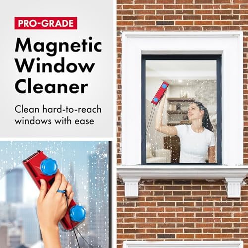Tyroler Magnetic Window Cleaner Tool Fits Windows 0.1"-1.1" | Glider D3 AFC - Image 2