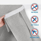 RYB HOME Classroom Door Window Cover, Privacy Sunlight Shades for Office - Image 4
