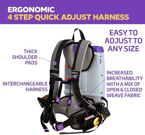 ProTeam GoFit 6, 6 Quart Commercial Backpack Vacuum with Restaurant Tool Kit, 107849 (ProVac FS6 Replacement) - Image 2
