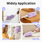 30 Count Duster Refills for Swiffer Duster Kit with 1 Handle (Purple) - Image 7