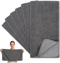 KinHwa Dish Cloths for Washing Dishes with Scrub Side, Microfiber Dish Rags by KinHwa