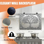28"x20" Anti-Slip Electric Stove Top Cover - Image 4