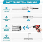Sealegend Dryer Vent Cleaner Kit - 15Ft Flexible Lint Remover - Image 5