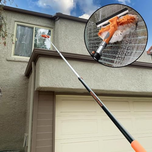 5-30 ft Window Washing Kit with Extension Pole (36+ Foot Reach) - Image 4