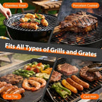 Electric Grill Brush,Cordless Rechargeable BBQ Cleaner - Image 5
