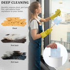 60 PCS 180° Duster Refills Compatible with Dusters 180 Handle Dusters, Heavy Duty Multi-Surface Duster Replacement with 1 Extra Handle, Unscented - Image 5