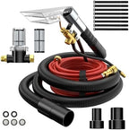 Shop Vac Extractor Kit,Spray Aspirating of Wet Vacuum Hose Extractor Kit,with 50FT Waterline Convert the Universal Shop Vacuum,Into A Professional Auto Carpet Cleaner Machine,for Household,Car,Textile by Unknown
