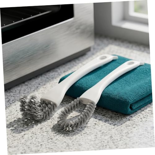 4pcs Stovetop Cleaner Brush with U Shaped and Hooked Heads - Image 4