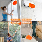 FONUNO Ceiling Fan Cleaner Duster High Ceiling Extended Fan Blade Cleaner - Image 6