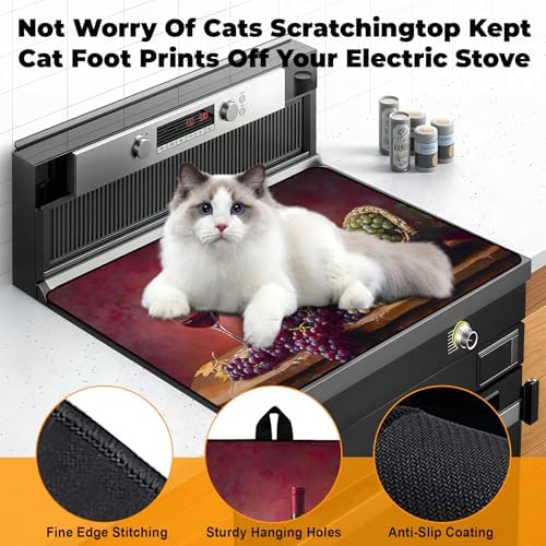 Stove Top Cover for Glass Electric Stove, 28.5"L x 20.5"W - Image 4