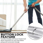 2-Piece Aluminum Vacuum Wand, 56-Inch, Button Lock Design - Image 5
