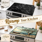 Stove Top Cover,28.5"L x 20.9"W,Heat Resistant Cooktop Protector Mat - Image 4