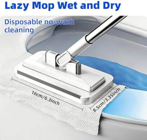 Clip on Mini Mop for Kitchen Counter & Floor, Lightweight Cleaning Tool - Image 5