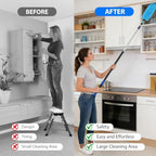 25ft High Reach Duster Kits for Cleaning Ceiling Fan, High Roof,Window - Image 4