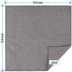 HOMEXCEL Grey Microfiber Cleaning Cloth, 24 Pack Cleaning Towels for Kitchen, Lint Free, Scratch-Free, Highly Absorbent, and Reusable Cleaning Rags for House, Window and Glass, Cars, 11.5 X11.5 inch - Image 7
