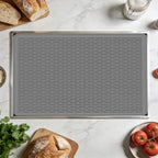 LONGKING Stove top Cover for Electric Stove - Silicone Stove Mat for Glass Top Stove, Range Covers for Electric Stove, Grey, 30"x21" (Standard) - Image 2