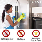 MRKG Refrigerator Door Handle Covers, Set of 4, Washable Without Fading or Cracking, Keep Your Kitchen Appliance Clean from Smudges, Drips, Food Stains, Oil (Black) - Image 2