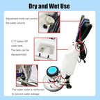 AC110-120V/60Hz 18" Floor Scrubber Buffer Polisher Machine Polish Wax Refurbish Heavy Duty Tile Scrubber Cleaner Wood Marble Cement Pavement Epoxy Rubber Carpet - Image 3