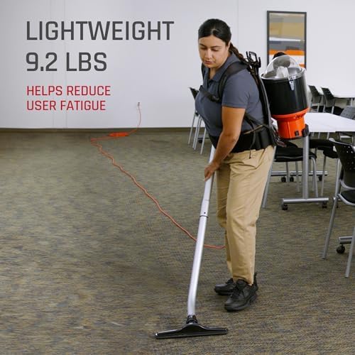 Hoover Commercial Shoulder Vac Pro Bagged Backpack Vacuum Cleaner - Image 6
