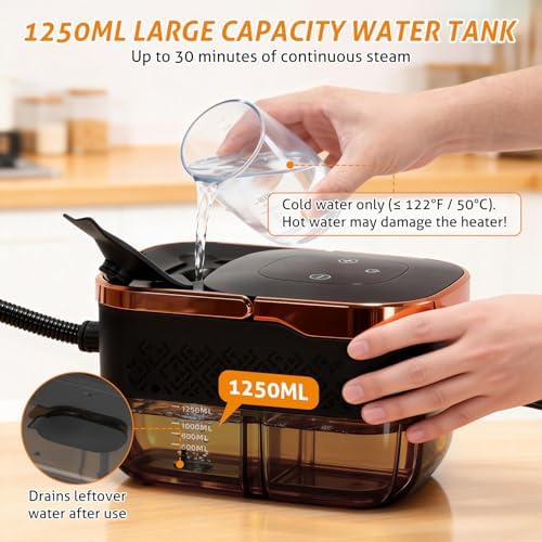 Steam Cleaner Handheld High Pressure Car Steamer for Auto Detailing - Image 4