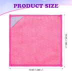 Magnetic Microfiber Cleaning Cloth, Multiple Colors, 12 x 12 Inch, 8 Pcs - Image 2