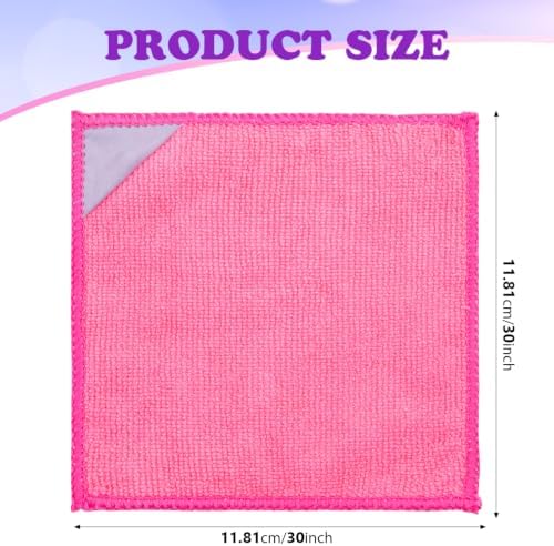 Magnetic Microfiber Cleaning Cloth, Multiple Colors, 12 x 12 Inch, 8 Pcs - Image 2