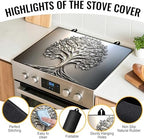 NYZE Tree of Life Silicone Stove Top Cover 28 x 20 Inch Decorative - Image 2
