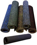 American Floor Mats 3/8in (9mm) Thick 10% Yellow 4' x 50' Heavy Duty Rubber Rolls, Protective Exercise Mats, Home Gym Rubber Flooring by AmericanFloorMats