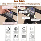 Wireless 360° Steering Walk-Behind Floor Scrubber - Image 6