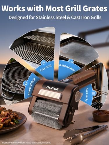 DEGGE Electric Grill Brush, Cordless BBQ Grill Cleaner with 4500mAh - Image 6