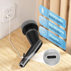 Electric Spin Scrubber, 10-in-1 Shower Scrubber & Retractable Long Handle, 44 lbs High-Torque & Variable Speed Shower Cleaning Brush for Bathroom,Toilet, Bathtub, Kitchen, Tile Floors, - Image 5
