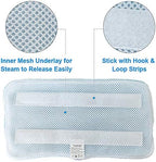 Fushing 7Pcs Steam Mop Pads, Washable Microfiber Cleaning Steamer Replacement Pads for Shark Steam & Spray Mop S3101 S3251 SK460 SK410 S3101n2 S3250 SK435CO SK140 SK141,Blue - Image 3