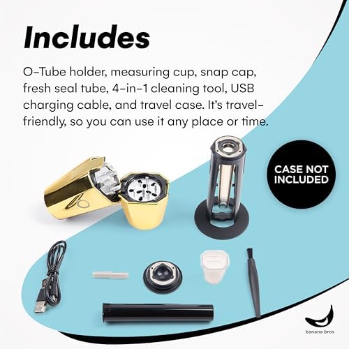 OTTO One-Touch Automatic Spice Mill - USB Rechargeable - Gold - Image 2