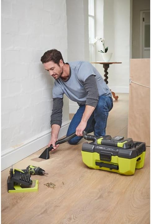 RYOBI 18-Volt ONE+ 3 Gal Project Wet/Dry Vacuum and Blower with Accessory Storage (Tool-Only- Battery and Charger NOT included) - Image 5