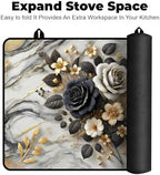 Stove Top Cover for Glass Electric Stove (rose, 30" x 21") - Image 6