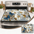 Stove Top Cover,28.5"L x 20.18"W,Heat Resistant Cooktop Protector Mat by seewan