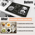 28"x20" Anti-Slip Electric Stove Top Cover - Image 2