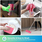 HOMEXCEL Pink Microfiber Cleaning Cloth, Microfiber Towels for Car, 12 Pack - Image 4