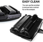 Yocada Carpet Sweeper Cleaner Manual Hand Push Non-Electric Black - Image 4