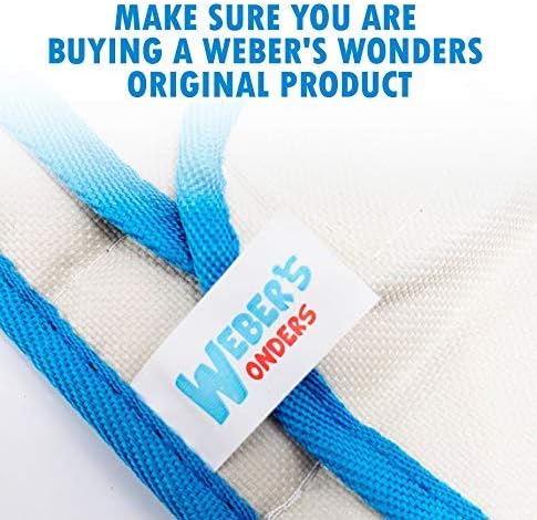 Weber's Wonders Set of 2 Microfiber Weber’s Wonders Prime Mop Pads - Washable - Reusable - Durable - Works with Swiffer and ReadyMop Heads - Image 4
