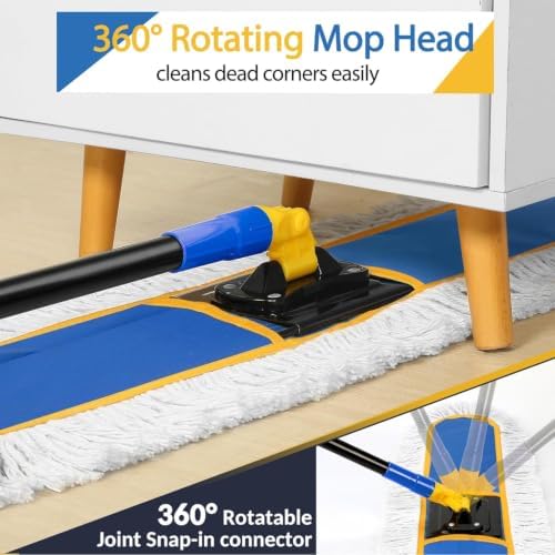 SOBONNE 24" Large Commercial Dust Mop for Floor Cleaning - Image 3
