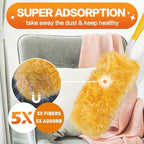 Heavy Duty Duster Refills, Unscented Disposable Dusters Kit for Cleaning Dusting Furniture Blind Ceiling Fan, Multi Surface 360 Feather Duster(25) (Pack of 2) - Image 3