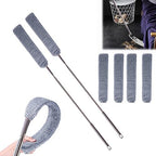 2PCS Retractable Gap Dust Cleaner, Microfiber Hand Duster, Under Fridge & Appliance Duster, Telescopic Dust Brush for Wet and Dry, Cleaning Tools for Home Bedroom Kitchen (2PCS) by Unknown